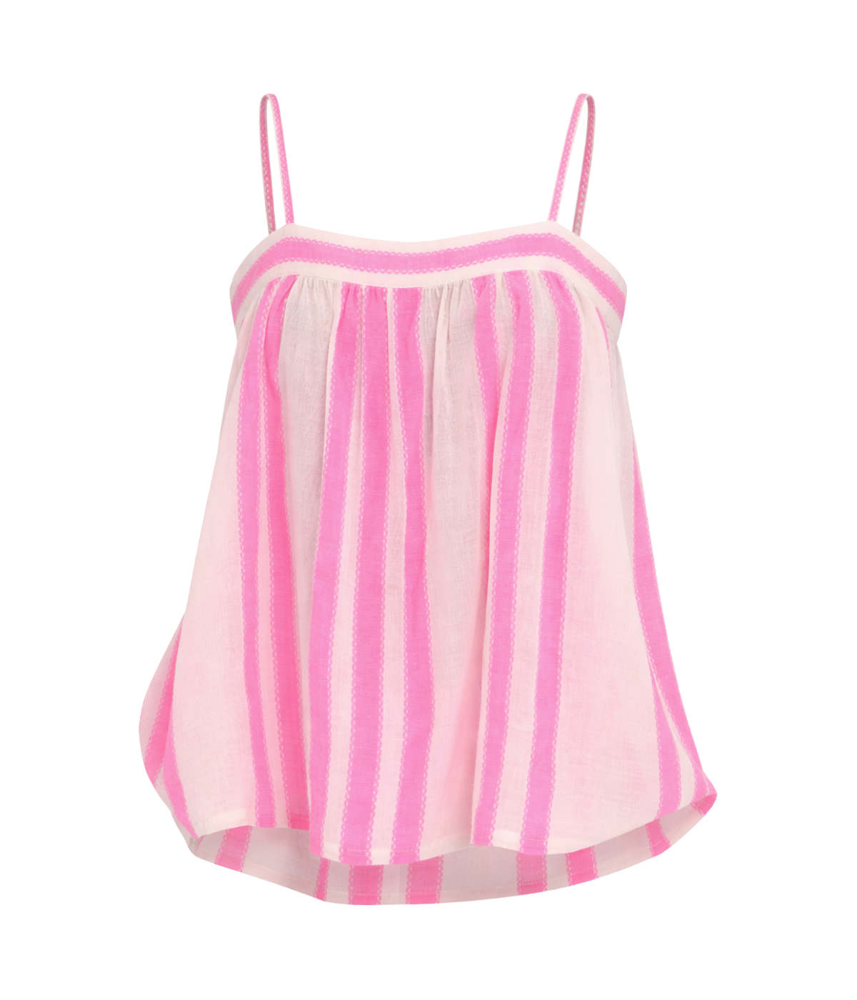 Thea Tank Top in Zefeni Fuchsia
