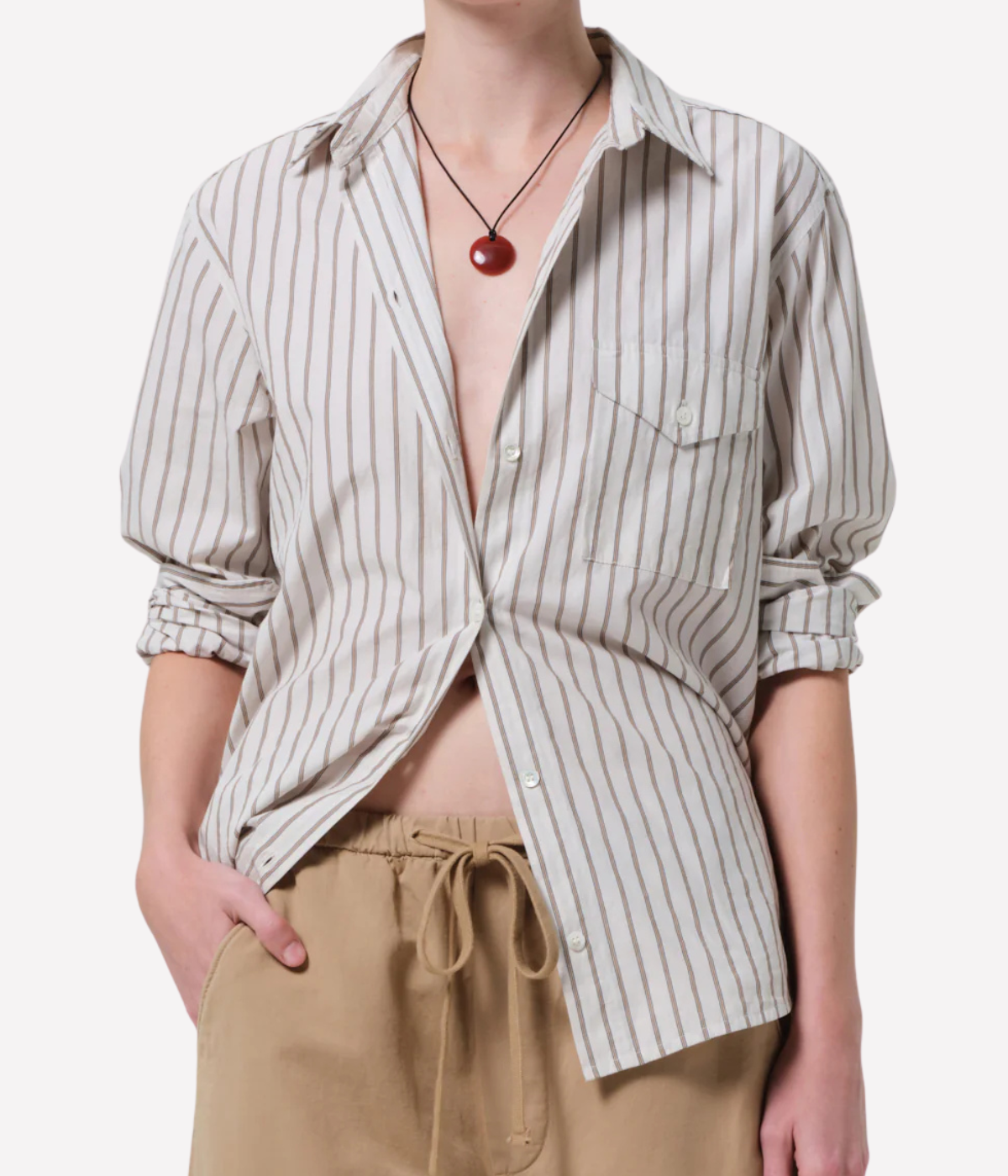 Shay Shirt in Albi Stripe