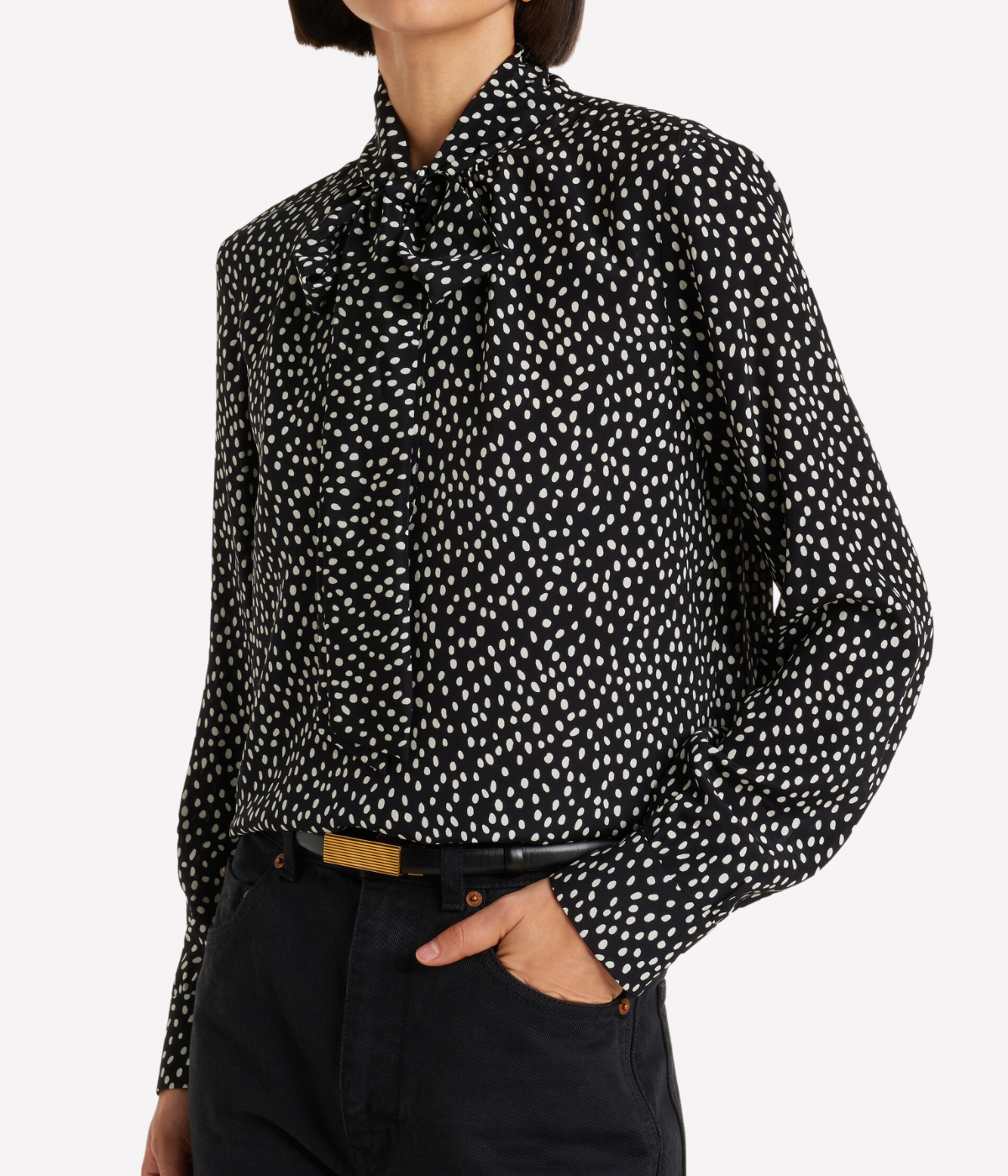 Janese Blouse in Wild Dot