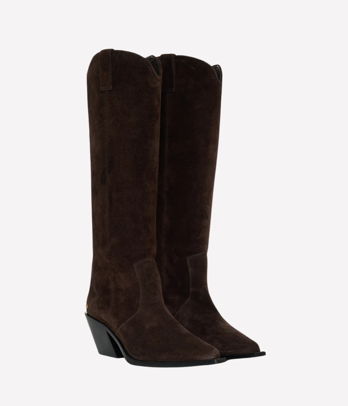 Tall tania boot in dark brown