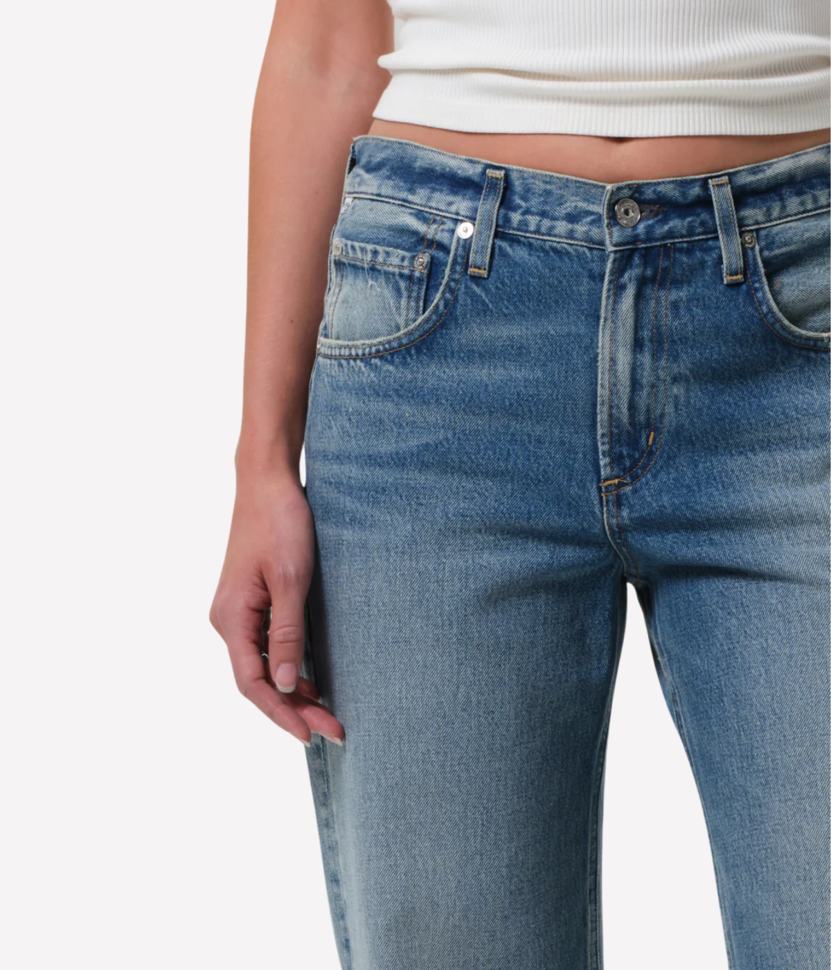 Lindz Low Rise Jean In Bijou