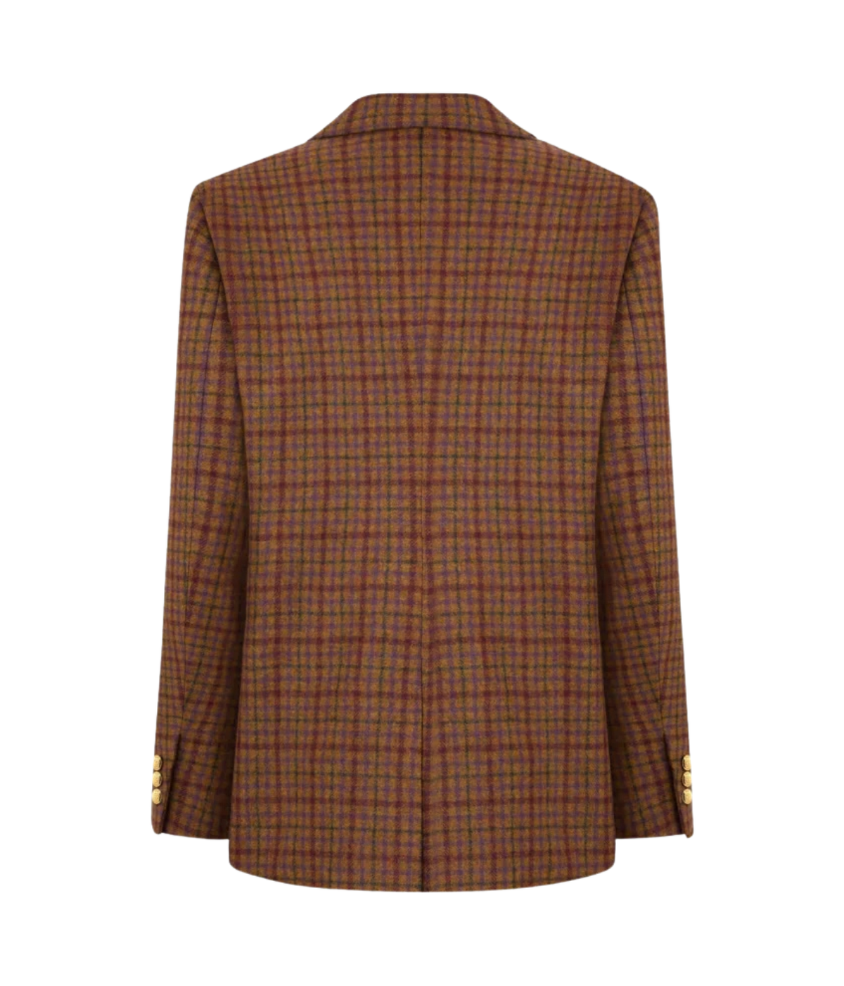 Blazé Milano Sweet Sea Nightbreak Blazer in Cinnamon Mix back view