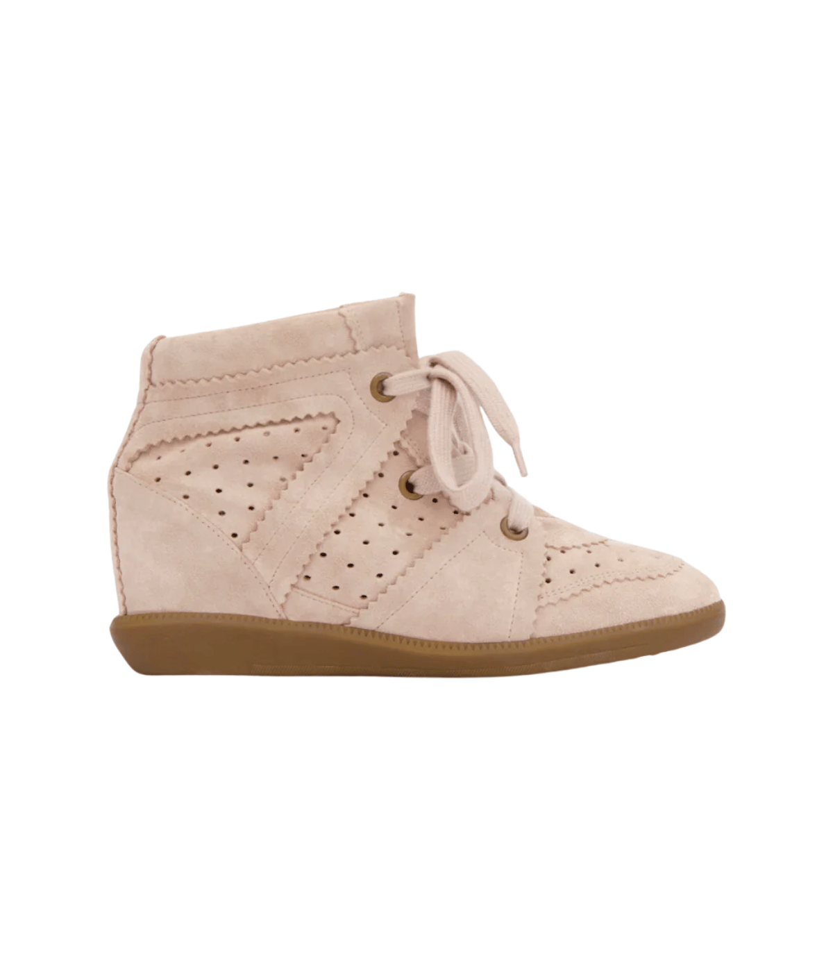 Bobby Sneaker in Pale Pink