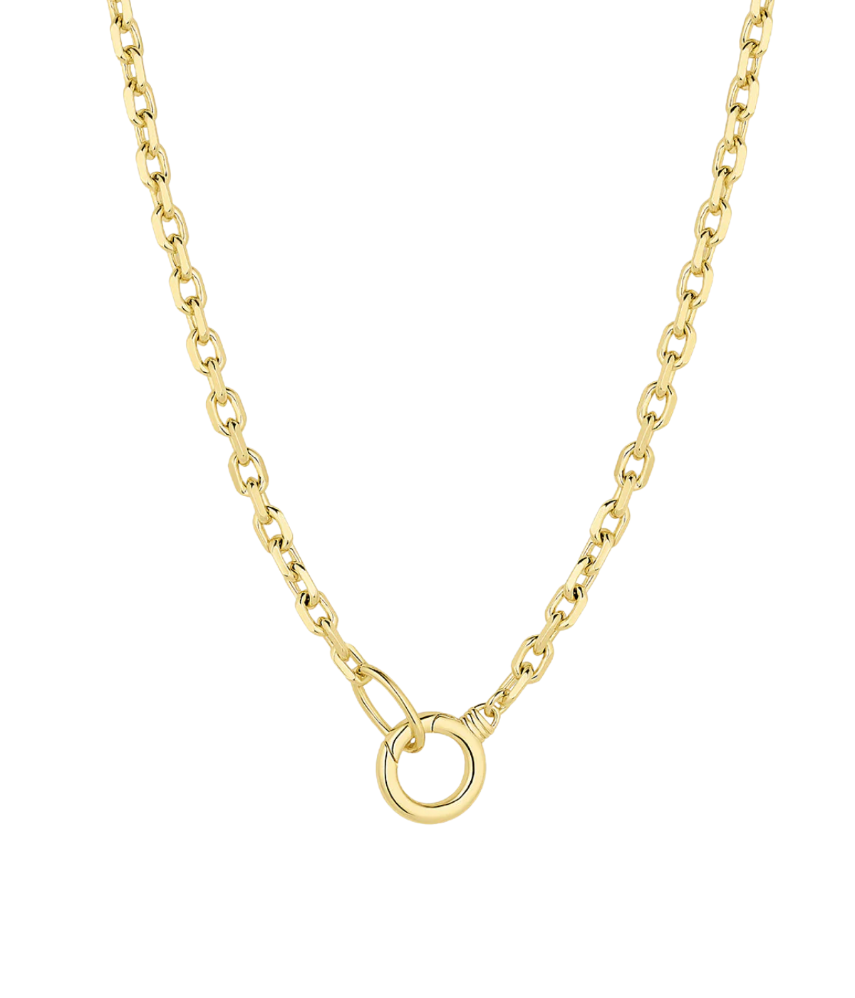 Asher Statement Necklace in 18K Gold