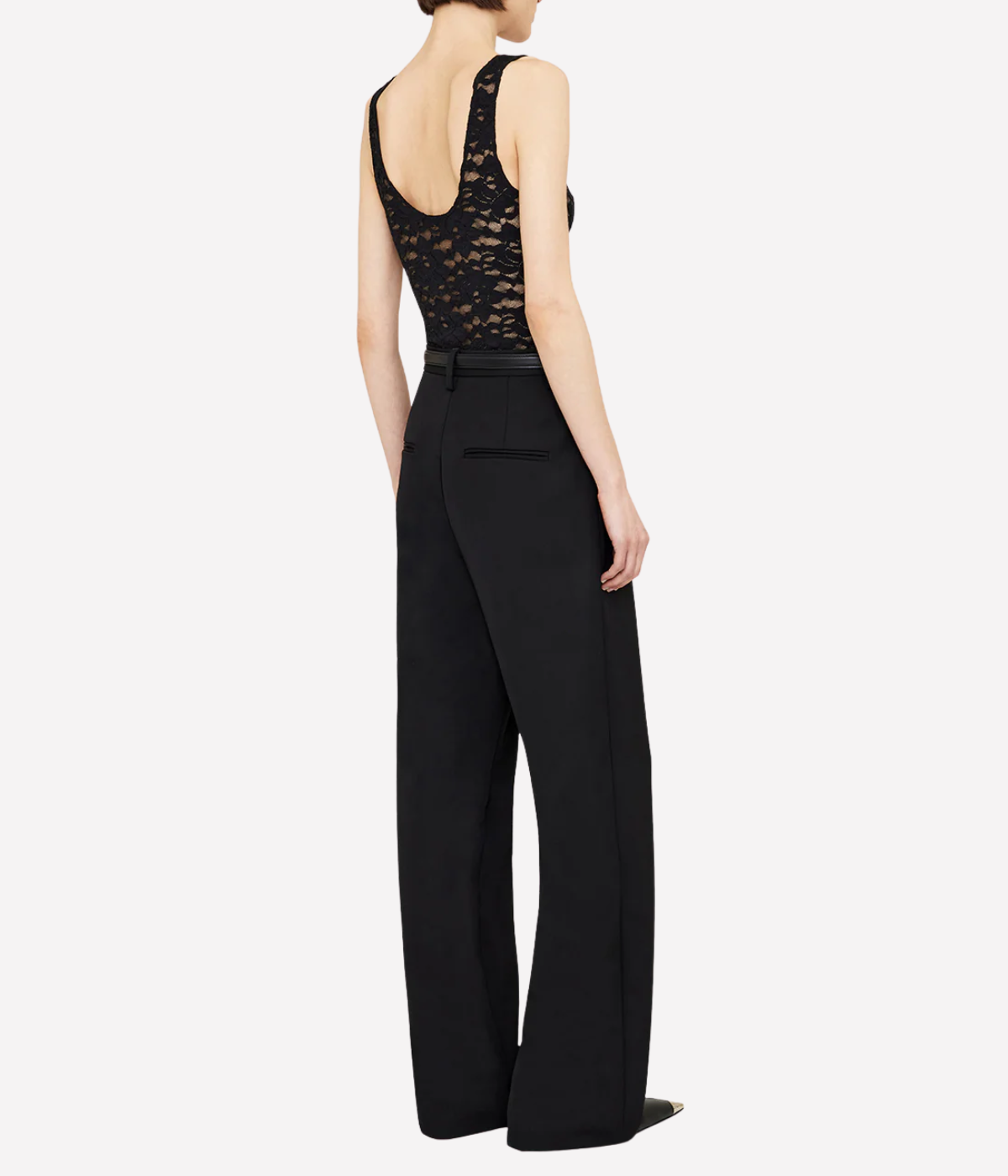 Carrie Pant in Black