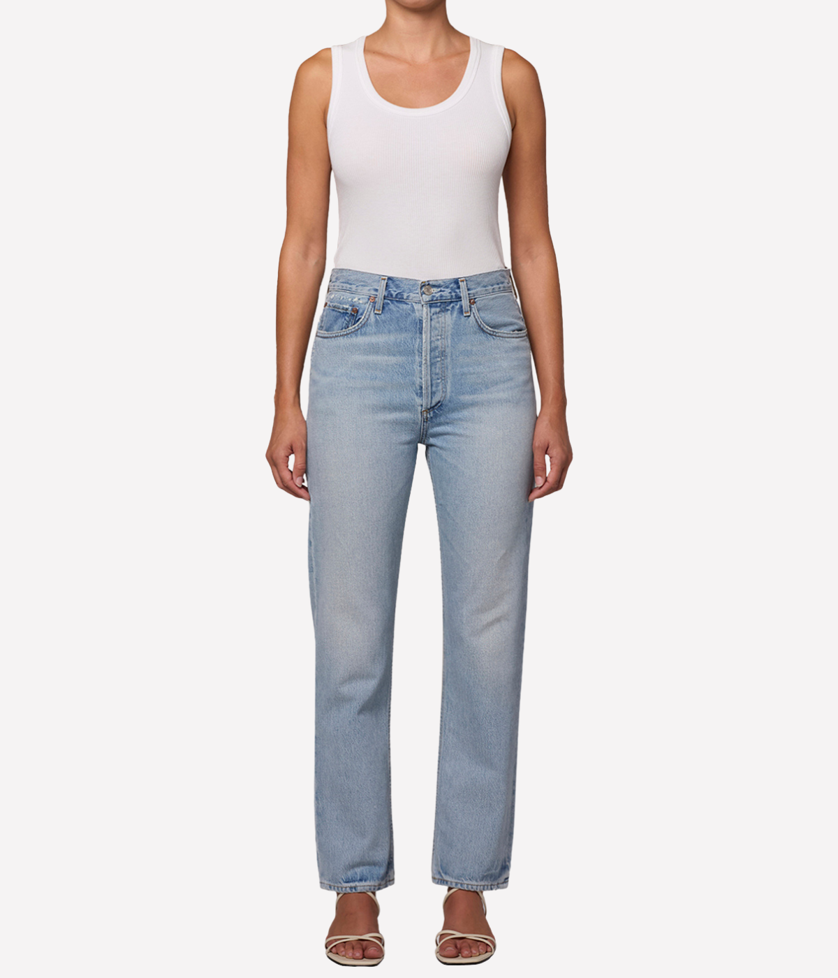 90's Pinch Waist in Addition - Model Shot