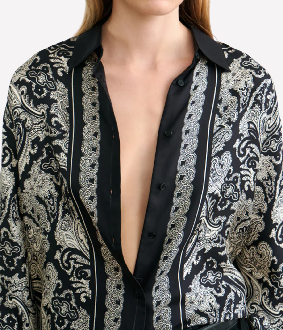 Alfie Printed Shirt in Paisley