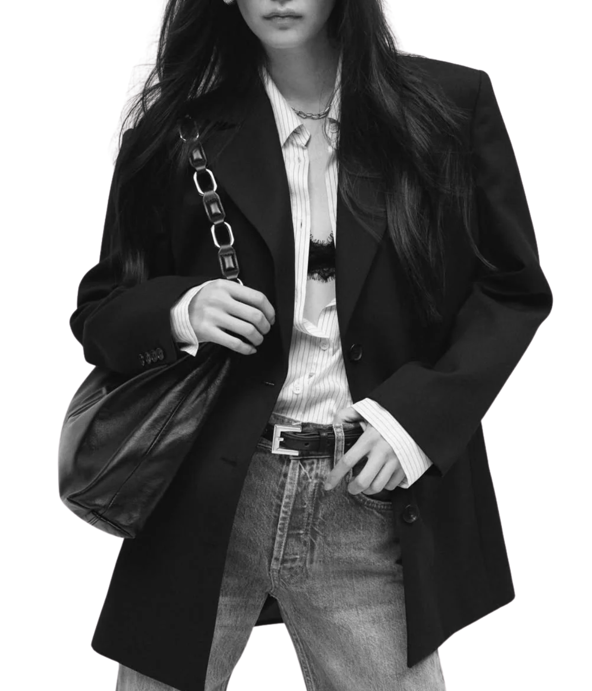 Evalyn Blazer in Black