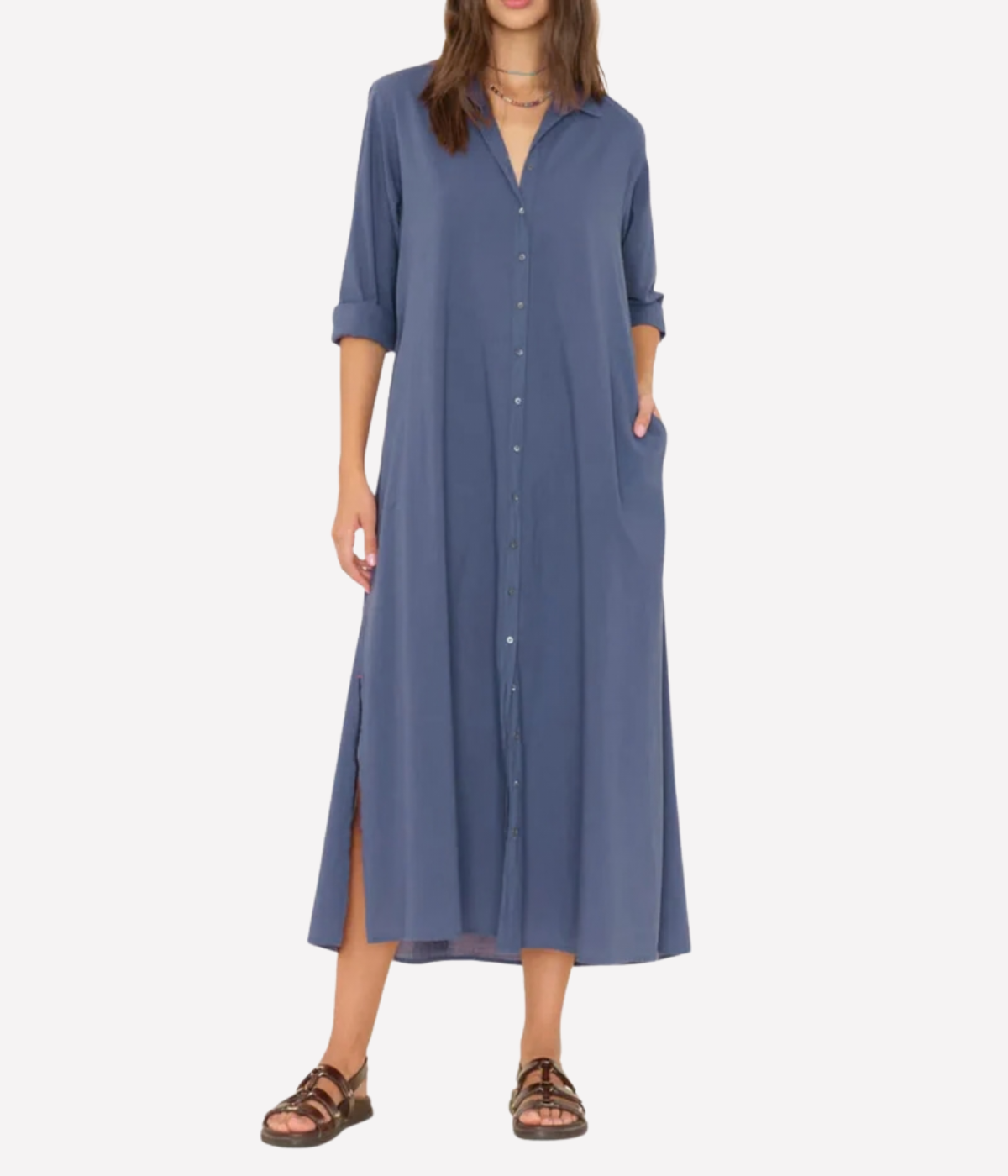 Boden Dress in Marlin Blue