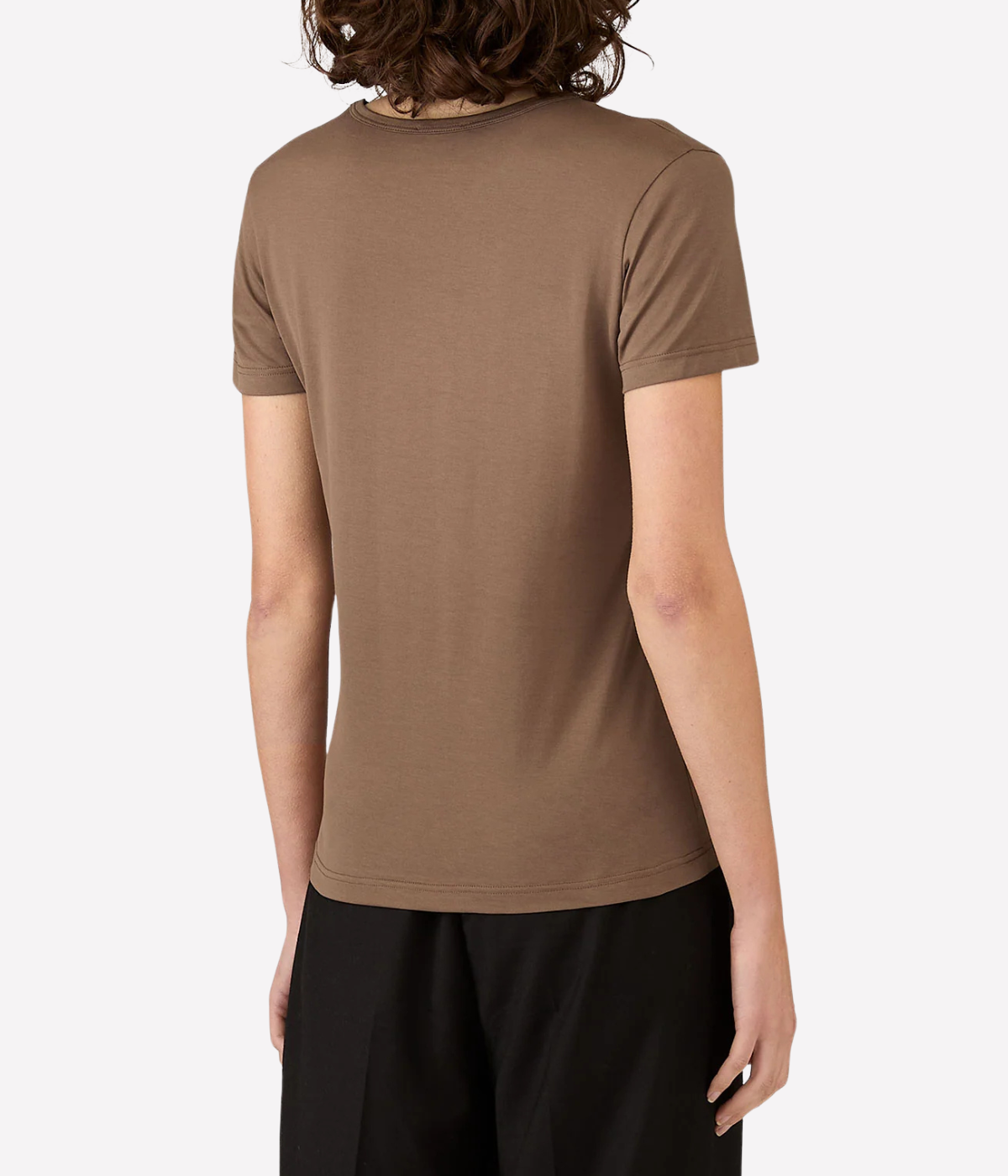 SS Crew Neck T-Shirt in Dark Cedar