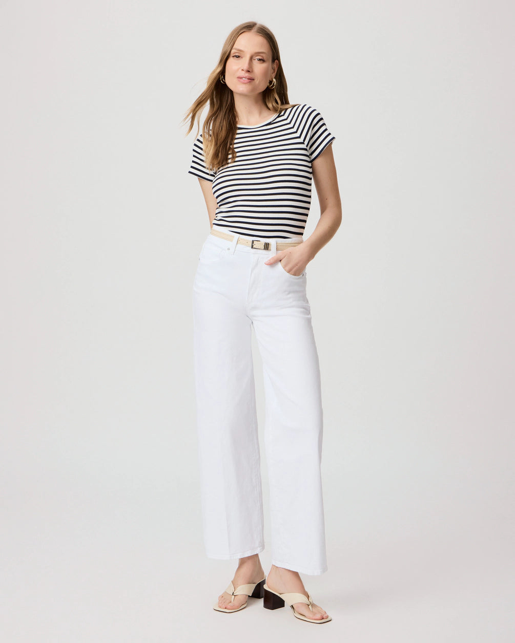 *FINAL SALE* Sasha Jean in Crisp White