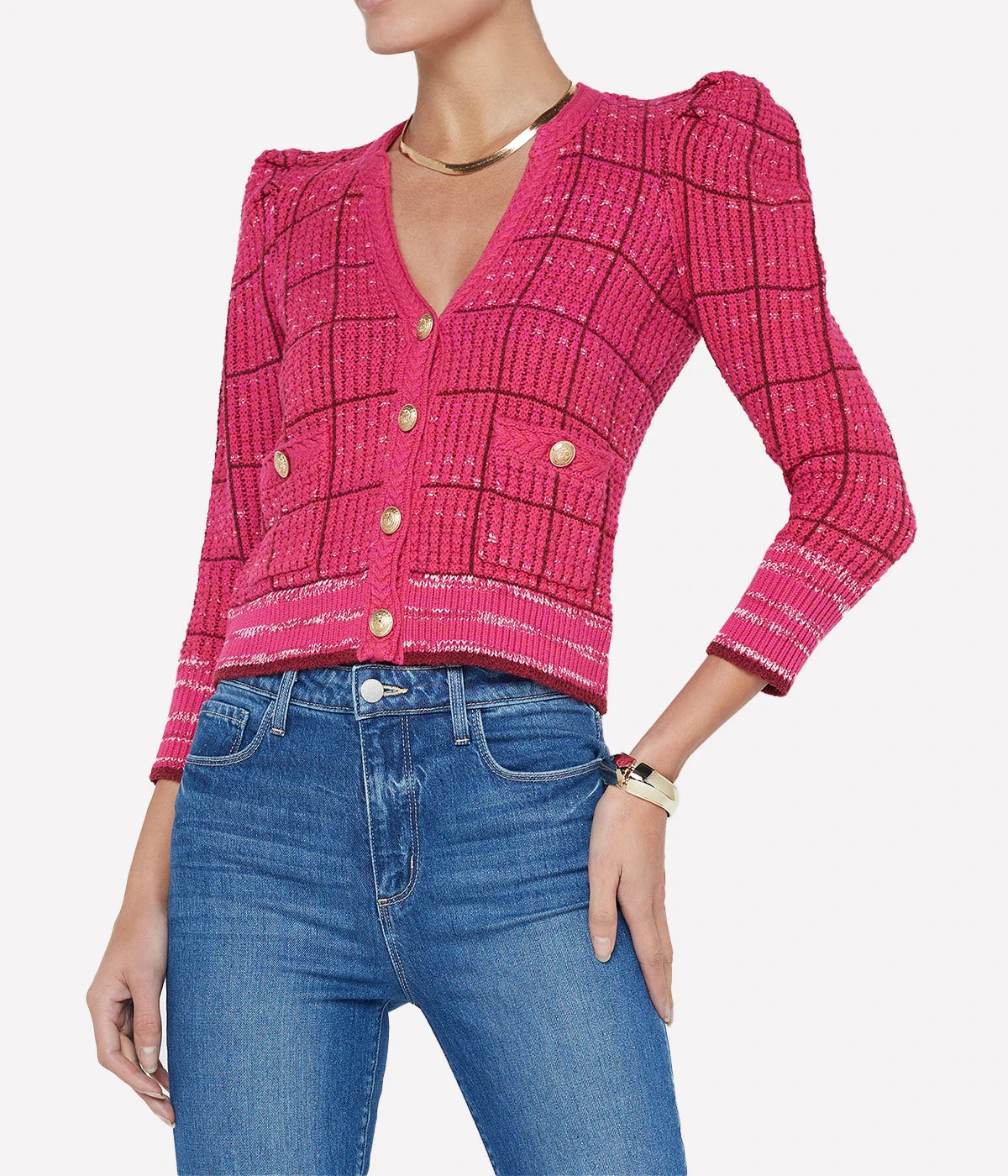 *FINAL SALE* Jenni Cardigan in Pink Multi