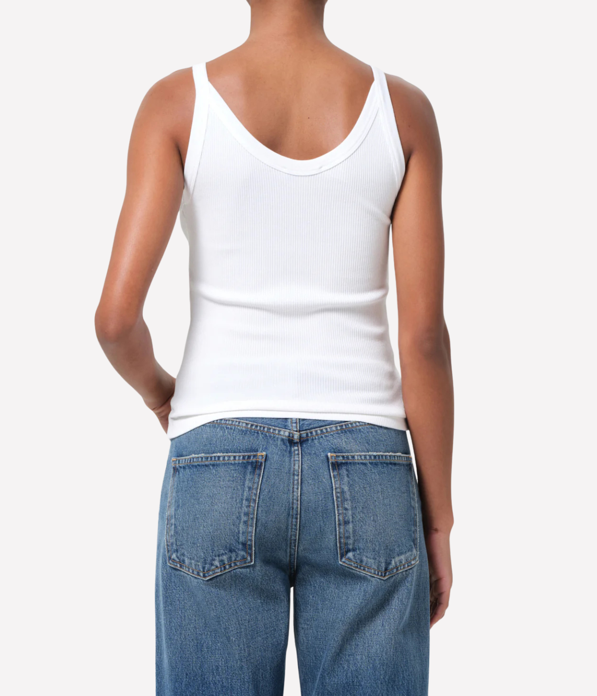 Jordan Tank in White