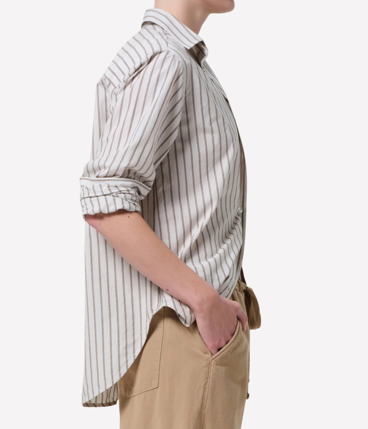 Shay Shirt in Albi Stripe