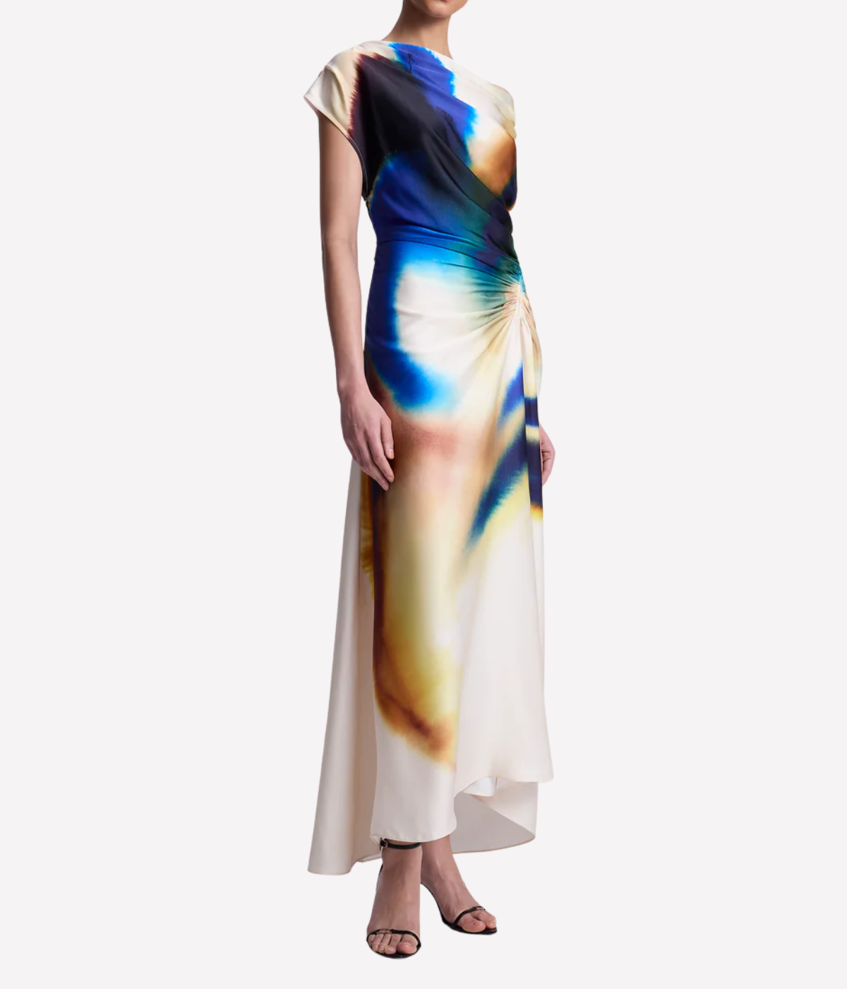 Penny Dress in Lapis Multi