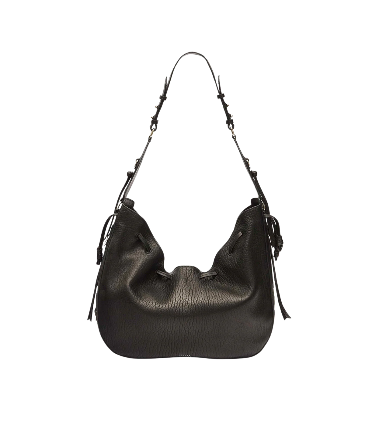 Bolton Hobo In Black Silver