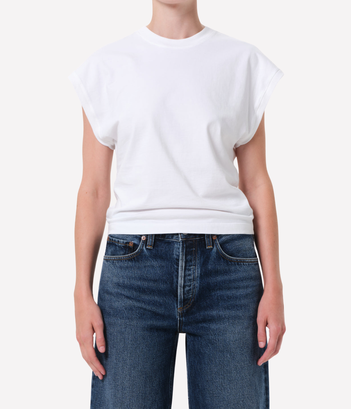 Meg Tee in WHITE