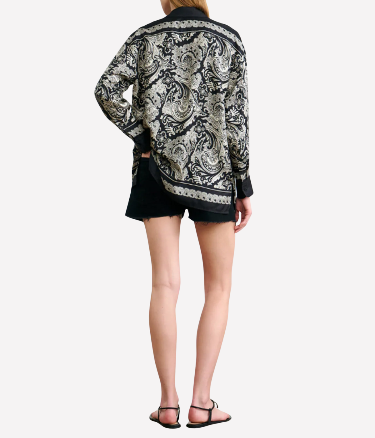 Alfie Printed Shirt in Paisley