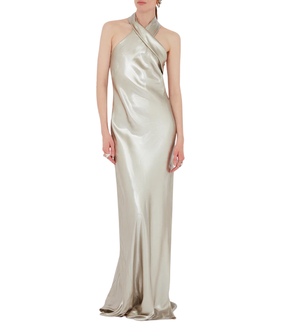 Pandora Gown in White Gold