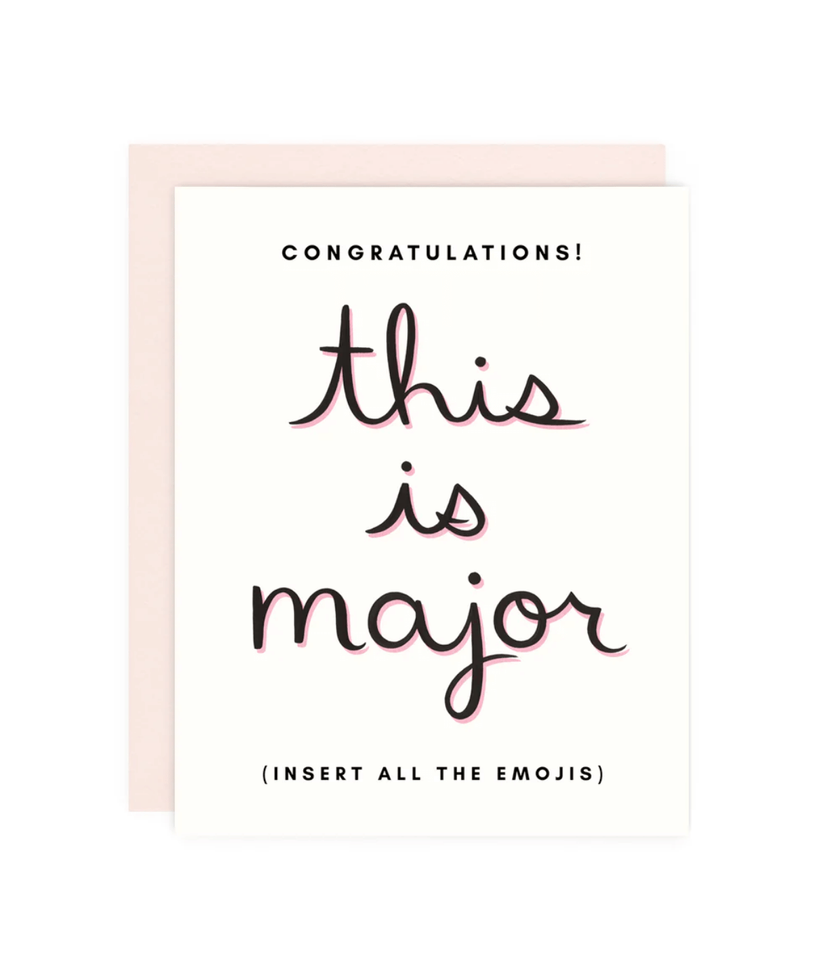 Major Congrats Card