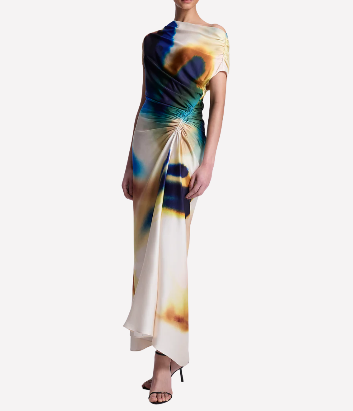 Penny Dress in Lapis Multi