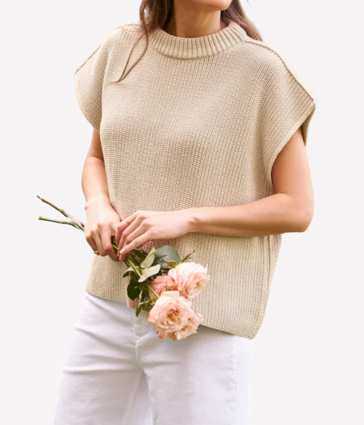 Montecito Vest In Sand