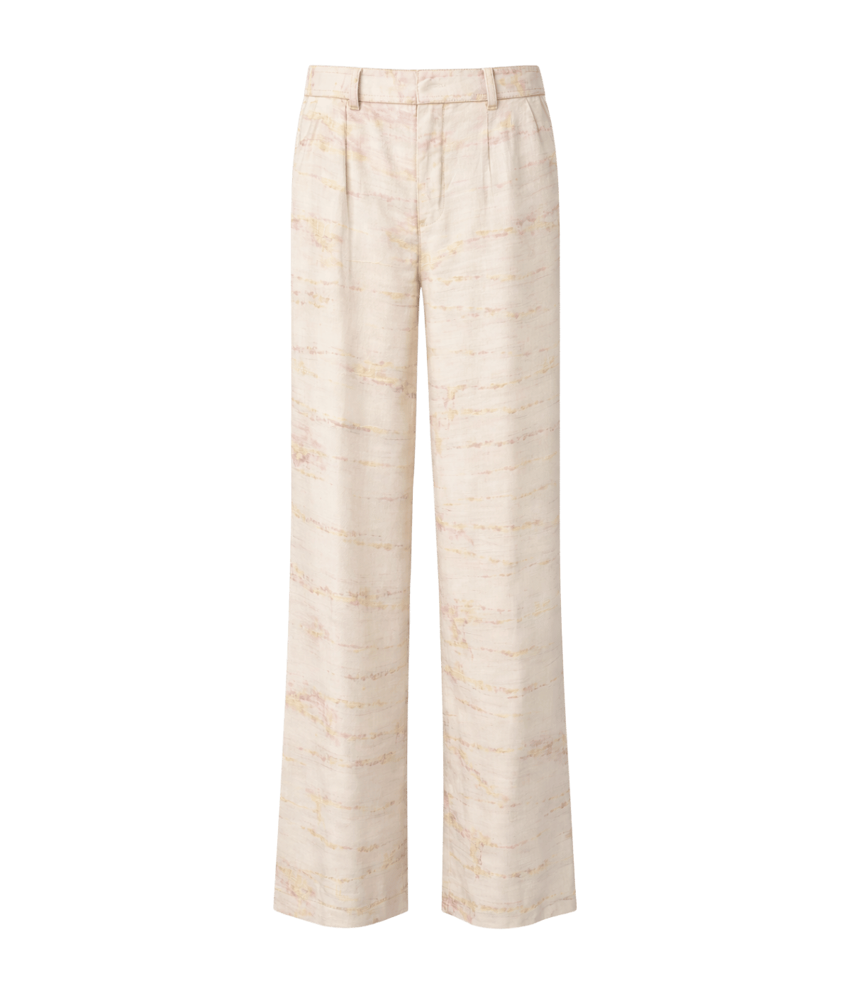 High Waist Wide Leg Pant in Khaki Bamboo