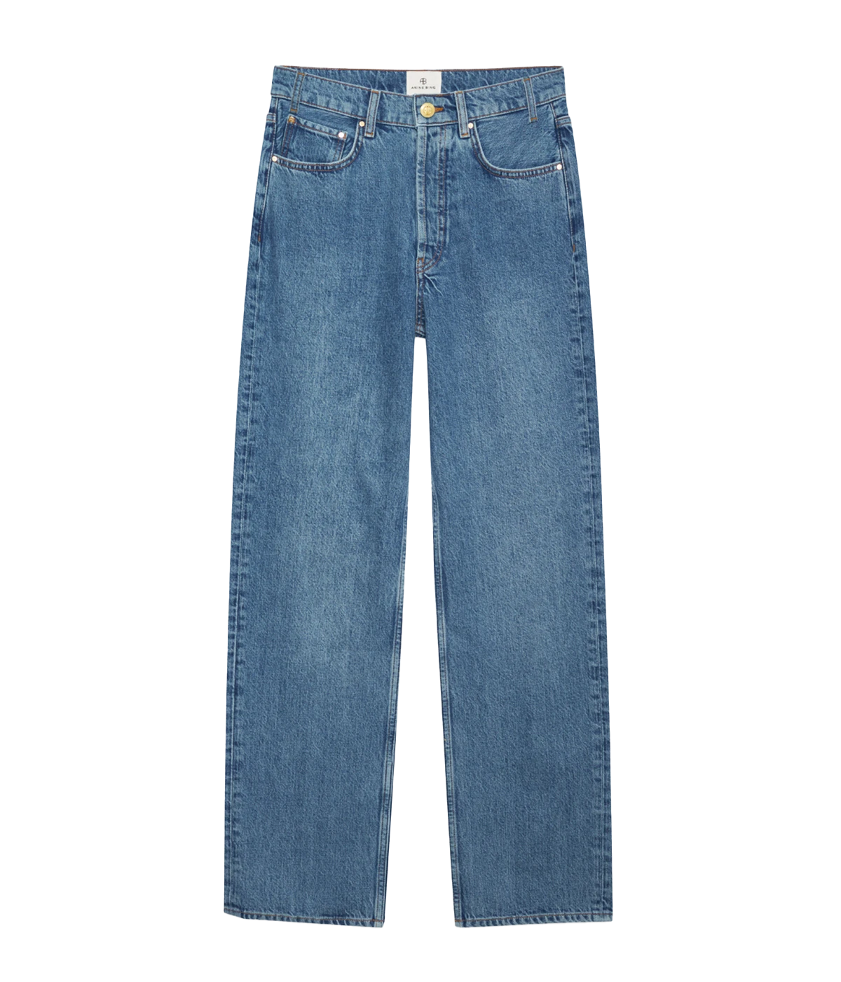 Gavin Long Jean in Atlantic Blue