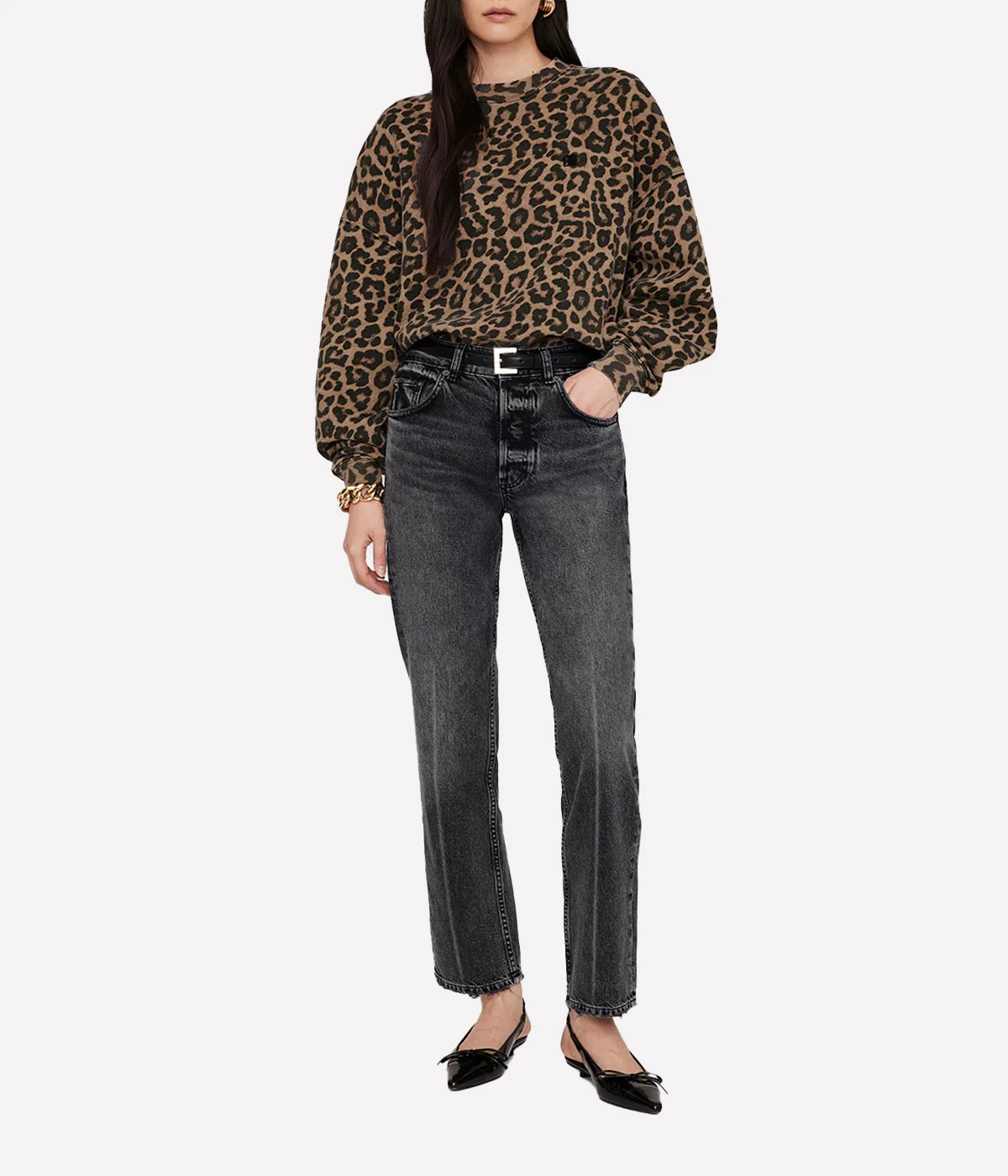 Miles Sweatshirt in Leopard