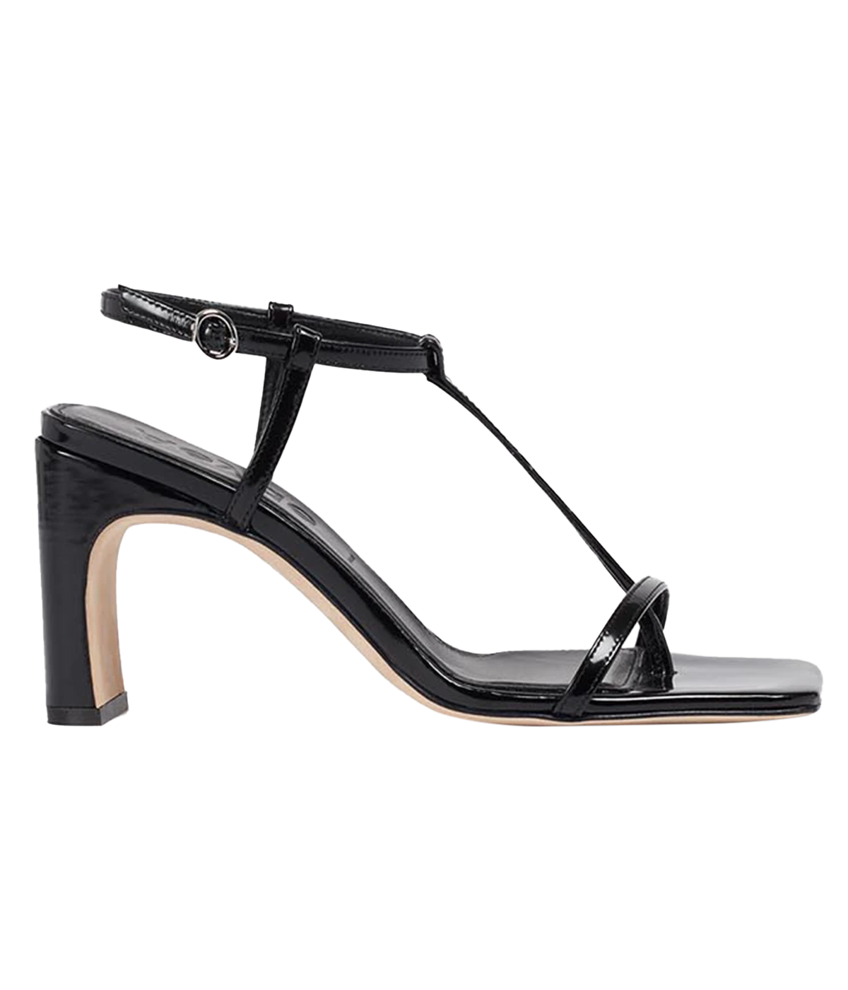 *FINAL SALE* Hilma Polido Calf Leather in Black