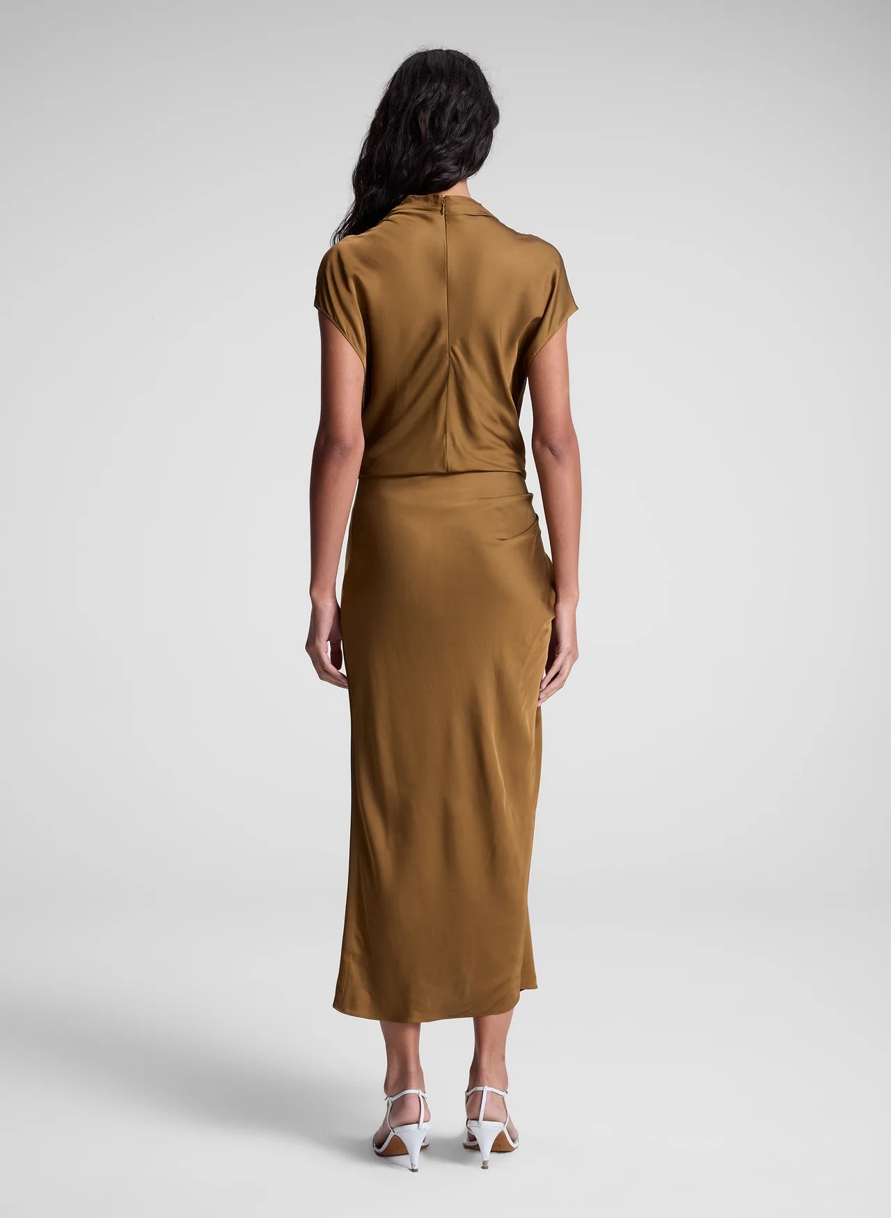 *FINAL SALE* Alma Dress in Aged Bronze