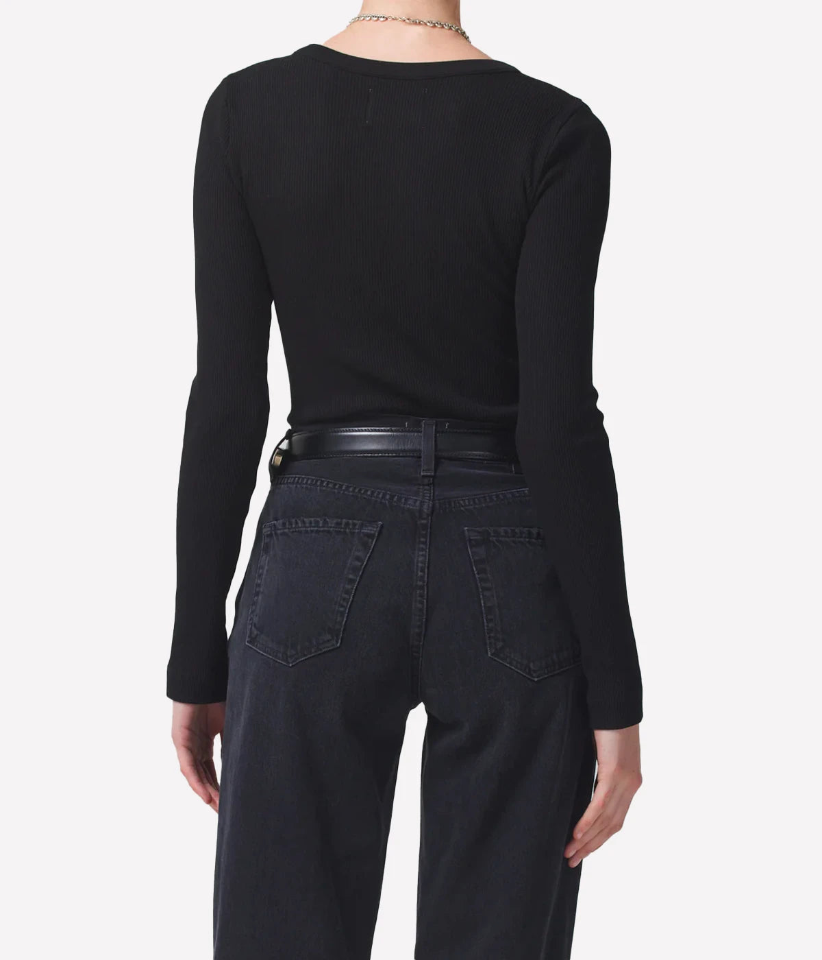 *FINAL SALE* Adeline Top in Black