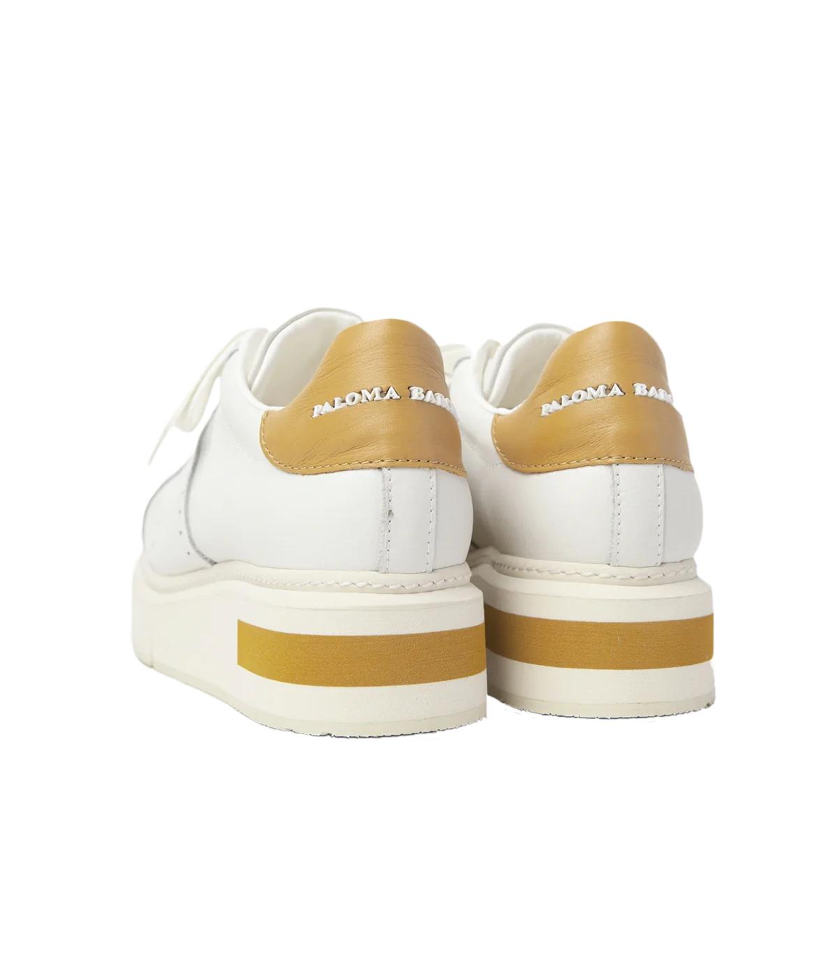 *FINAL SALE* Agen Sneaker in White Ochre