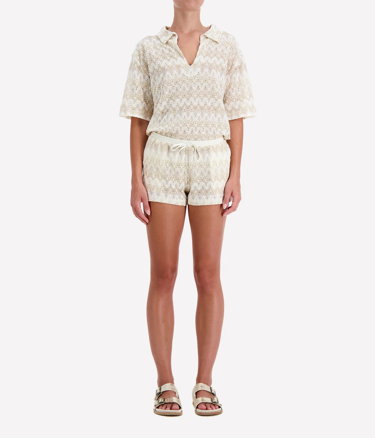 Leny Short in Blanc