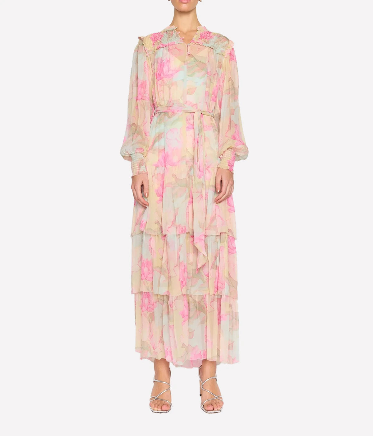 Ana Dress in Waterlily Pink