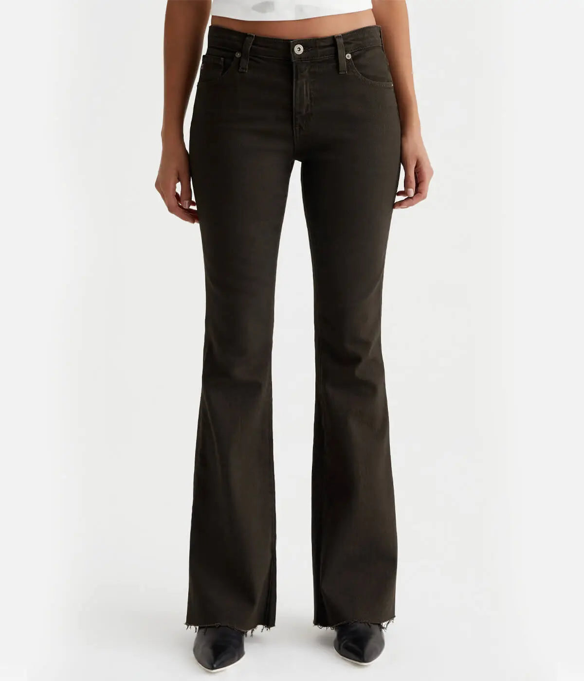 *FINAL SALE* Angeline Boot Cut Jean in 1 Year Stone Brown