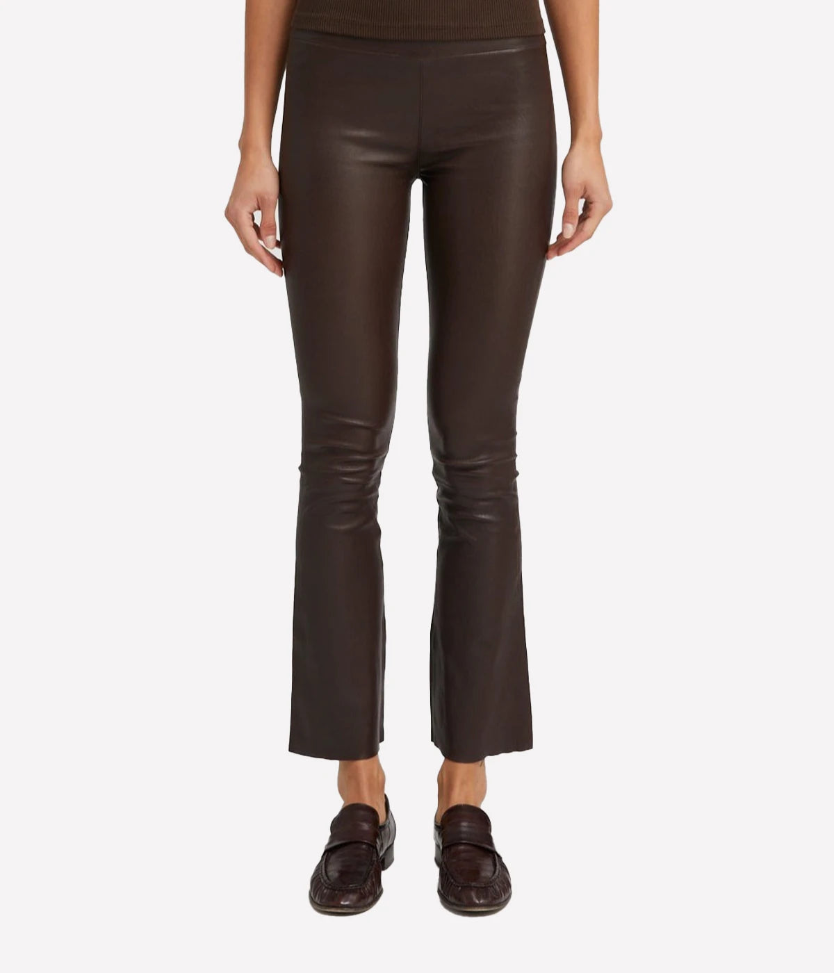 Ankle Flare in Dark Chocolate