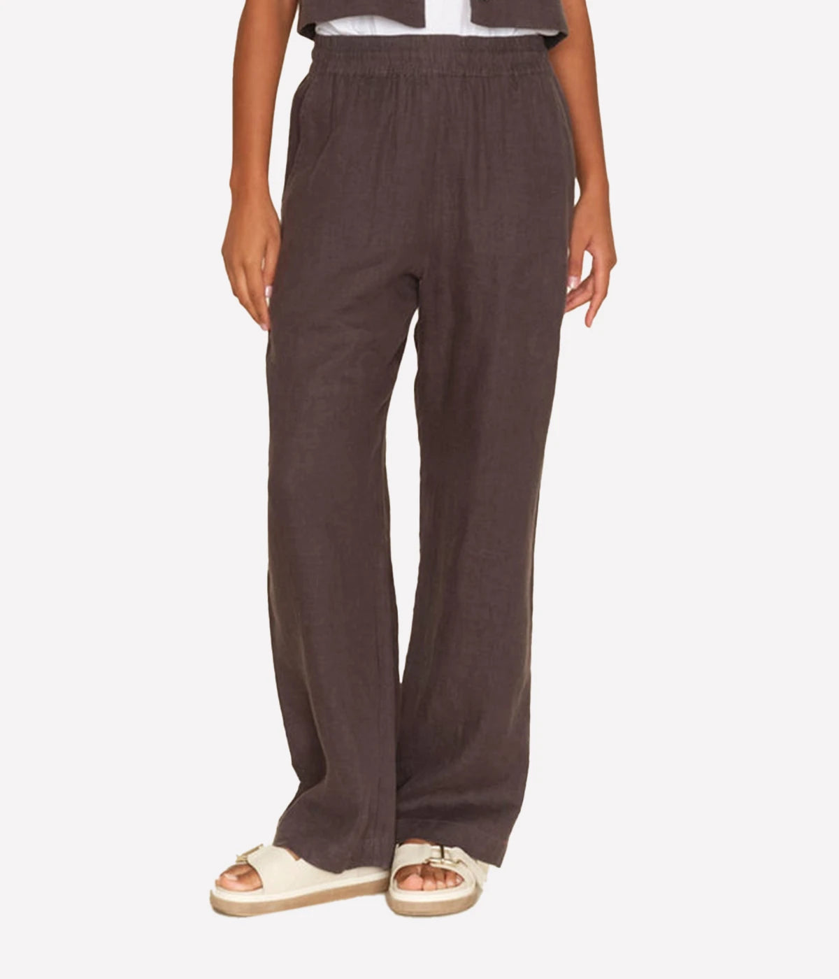 *FINAL SALE* Atticus Pant in Black Quartz