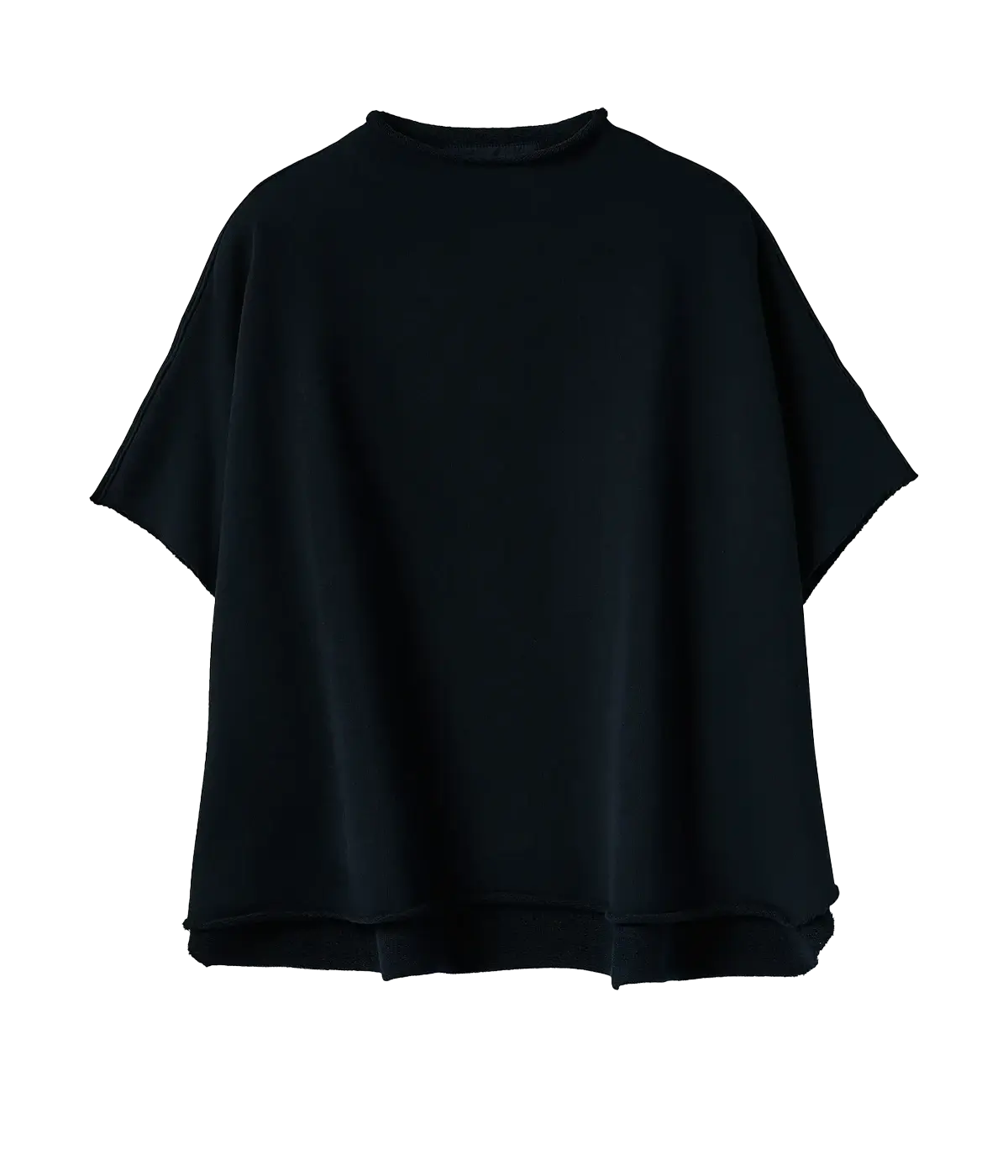 Audrey Funnel Neck Capelet in British Royal Navy