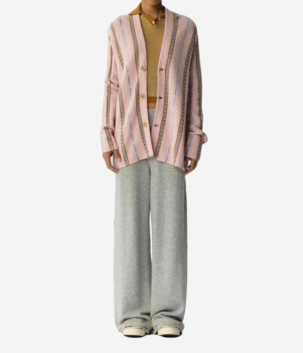 Baja Everywear Cardigan In Power Pink