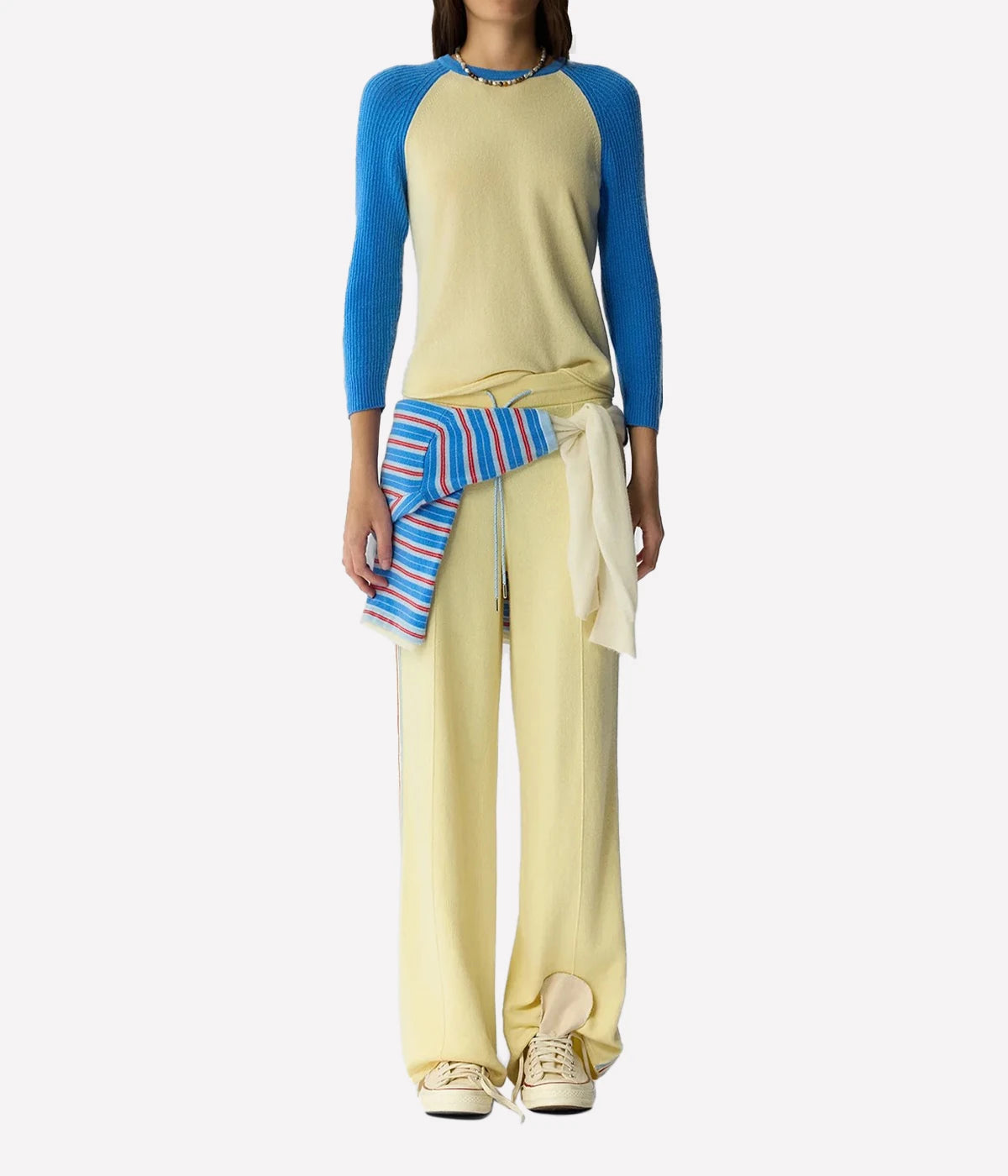 Baseball Tee In Mist Sail