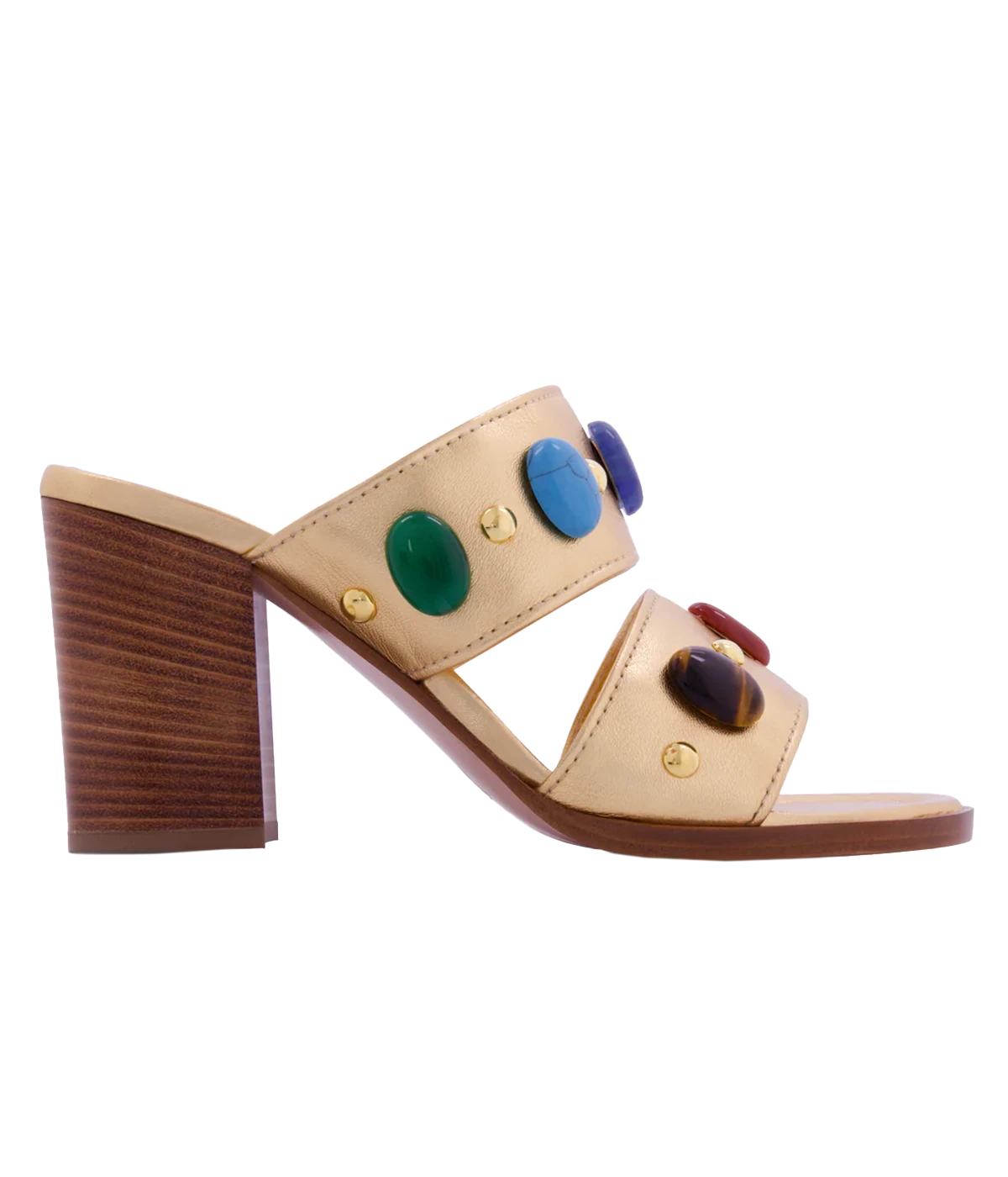 *FINAL SALE* Beaded Mules in Mekong