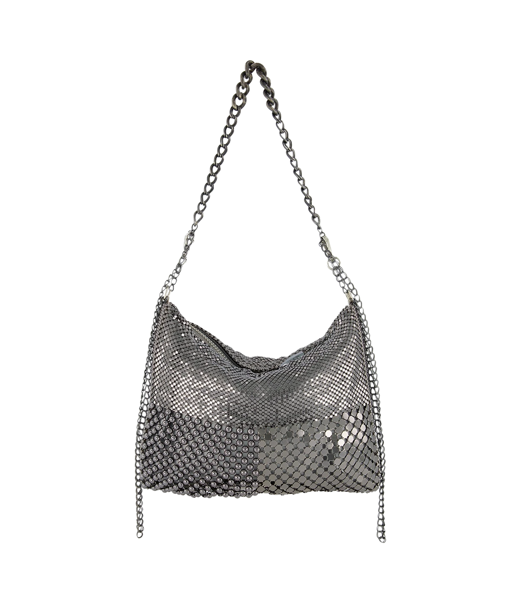 Bloom Box Party Bag in Gunmetal & Black Calexico