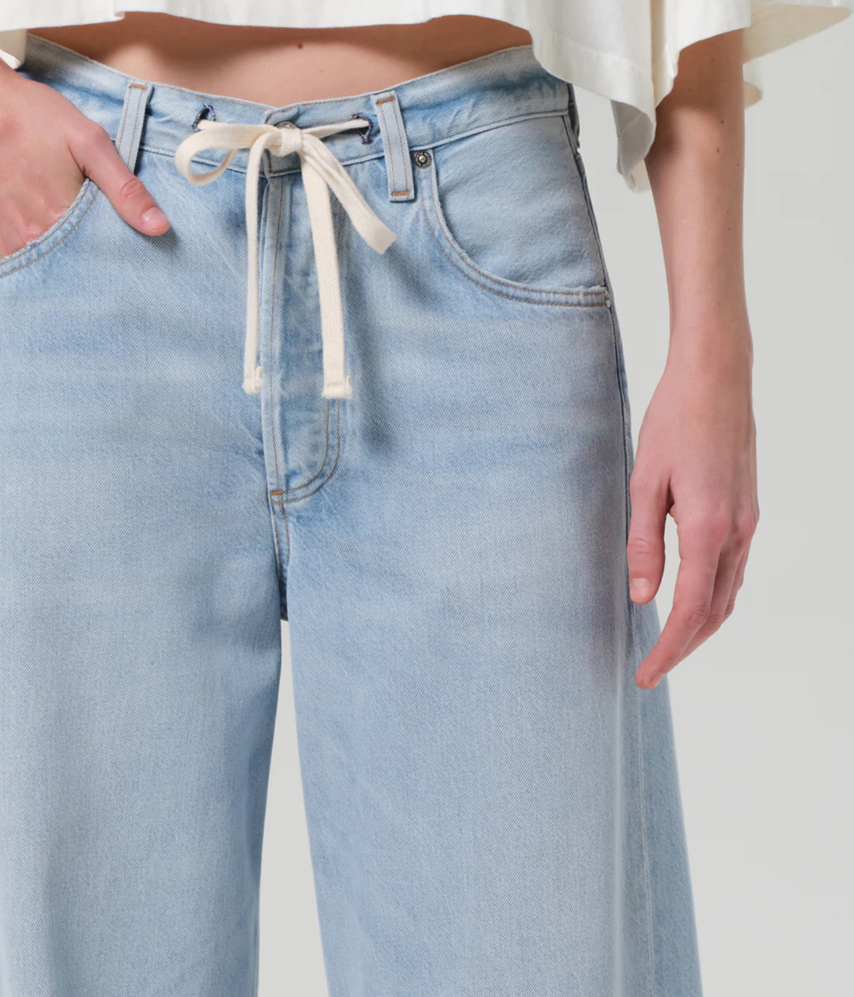 Brynn Drawstring Trouser in Portola
