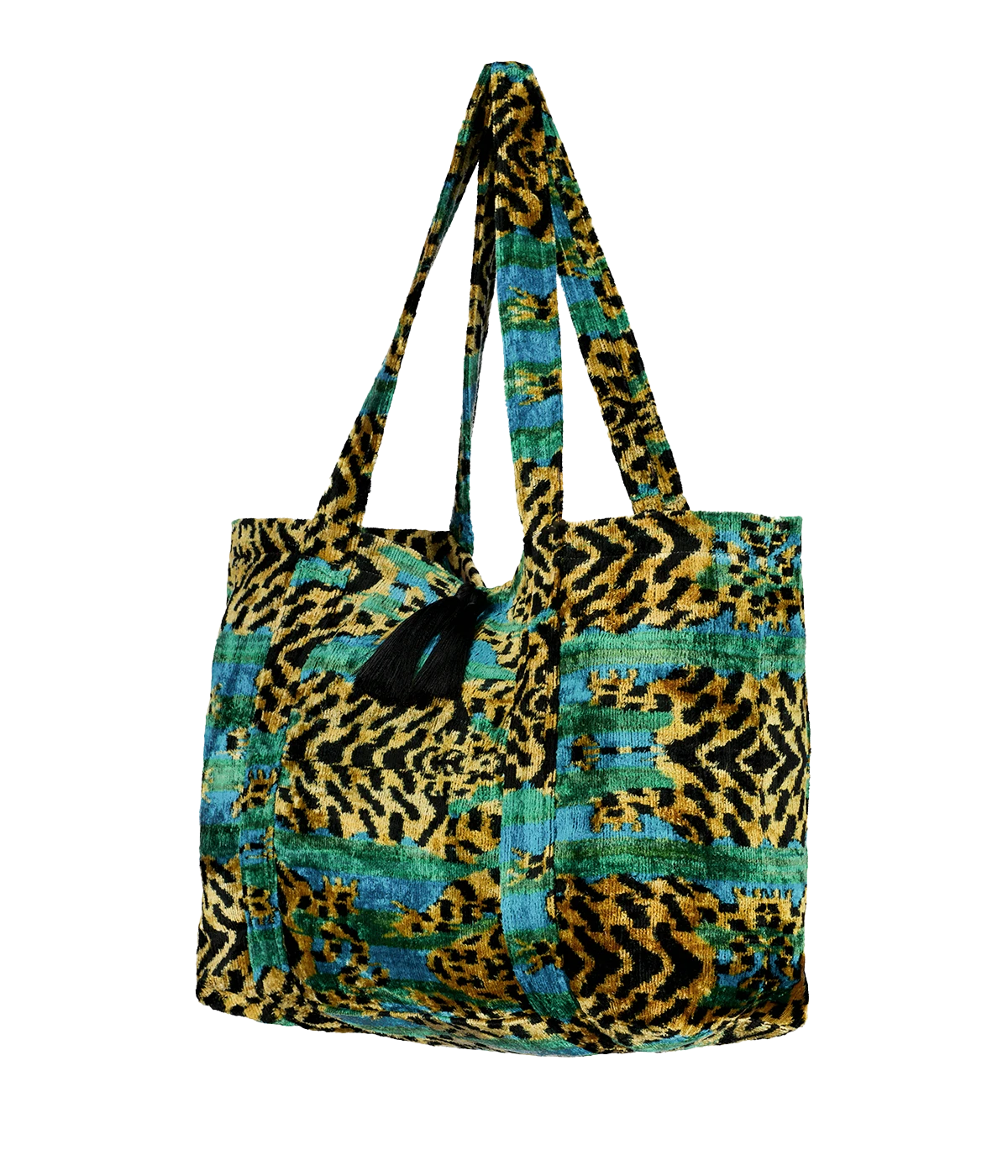 Emily Tote in Big Blue Cat