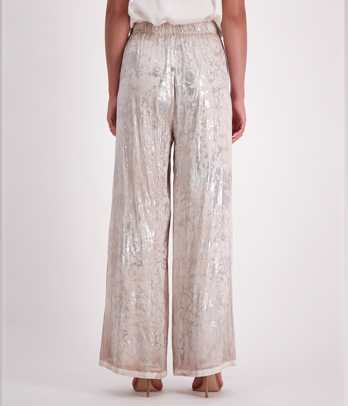 *FINAL SALE* Marble Lamination Pants in Noce Moscata