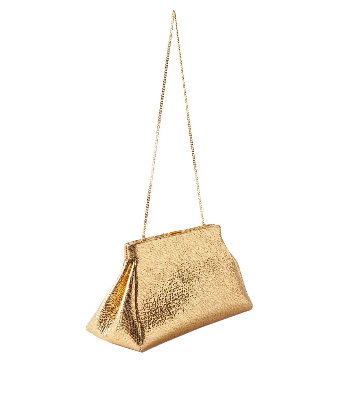 Cannes Bag in Gold Metallic