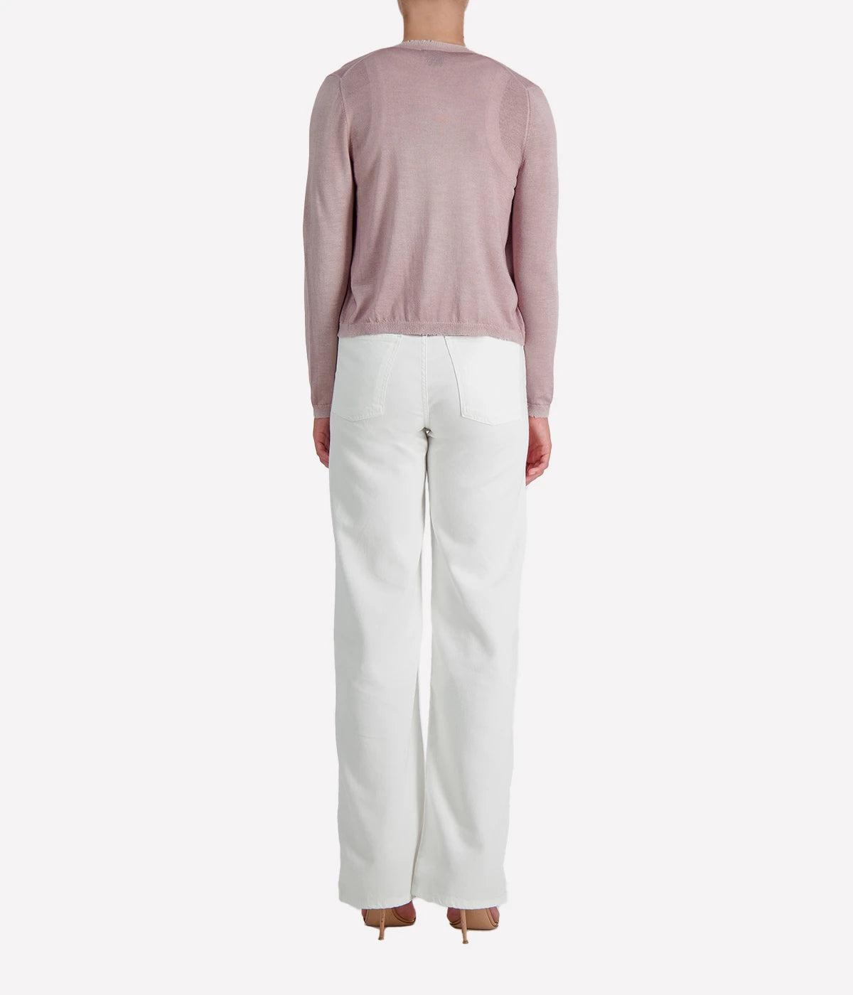 Cashmere Silk Cardigan in WISTERIA