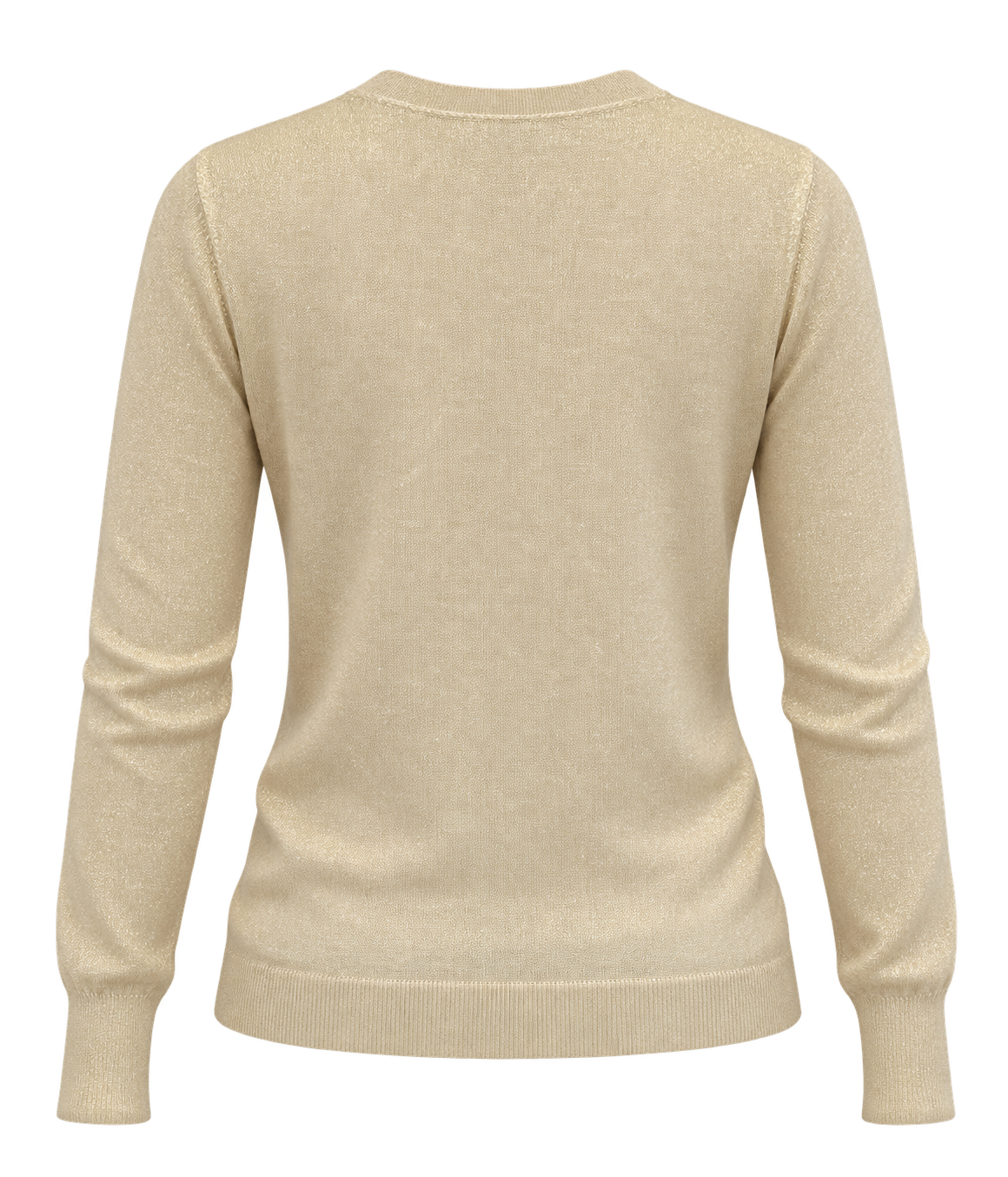 Back product view of Avant Toi Knitted Pullover in Vaniglia