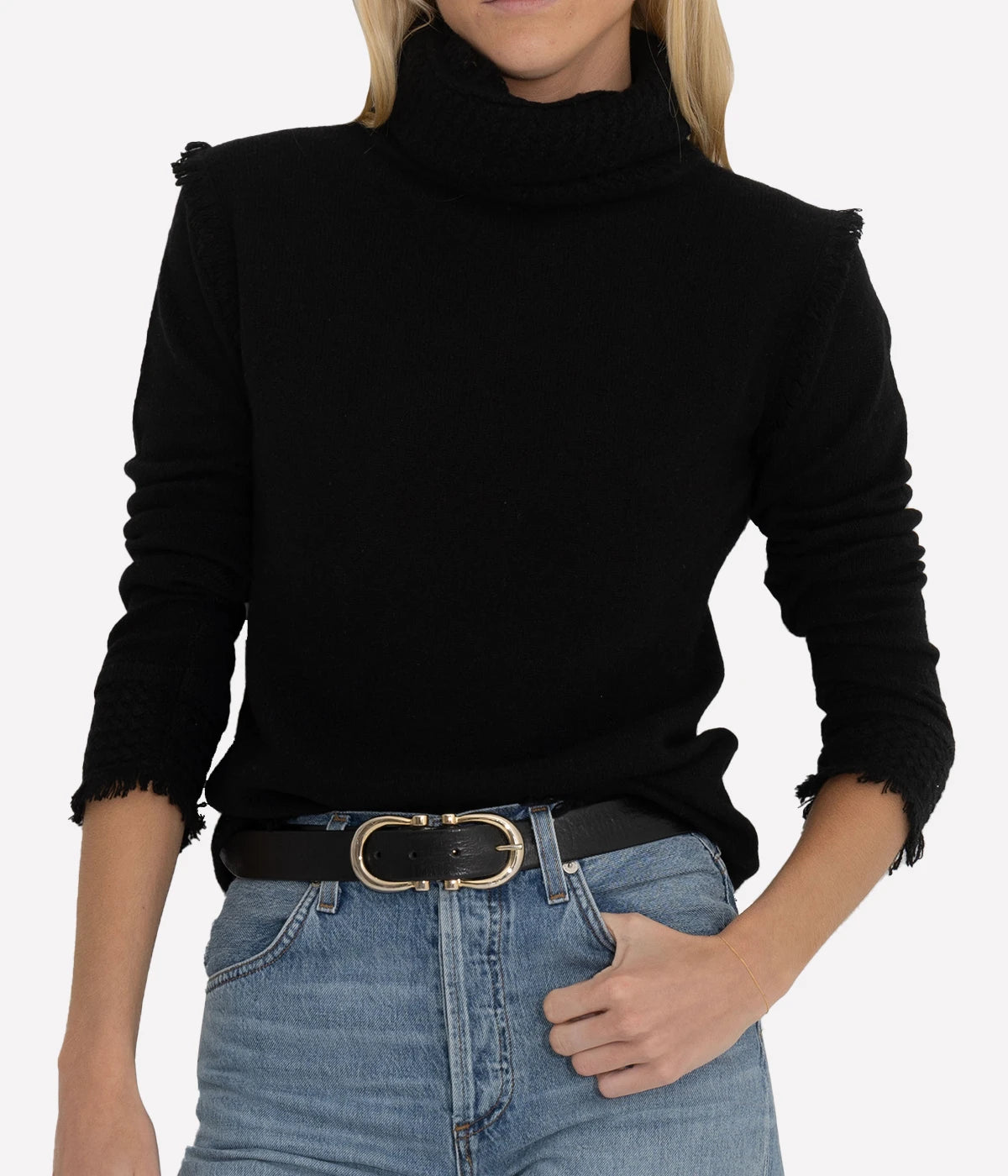 Coco Turtleneck in Black